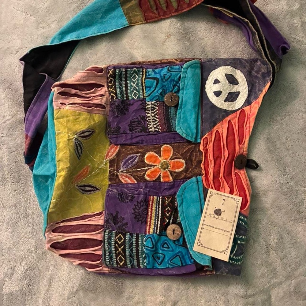 Multicolor Bohemian Shoulder Bag